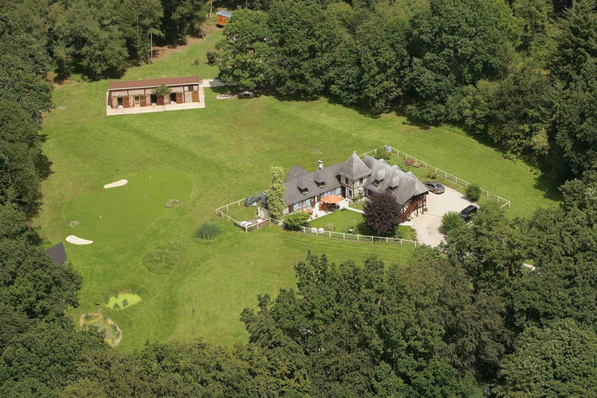 Domaine De La Mesange Panzió Le Mesnil-Durand Kültér fotó